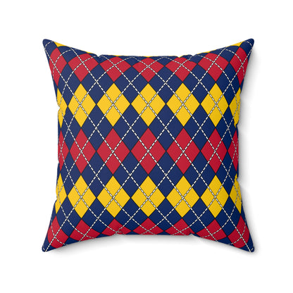 Chad Retro Argyle Cushion Pillow