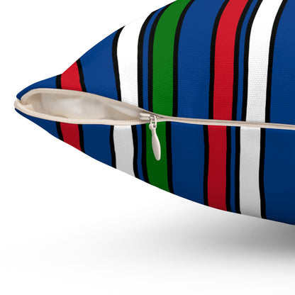 Belize Retro Stripes Cushion Pillow