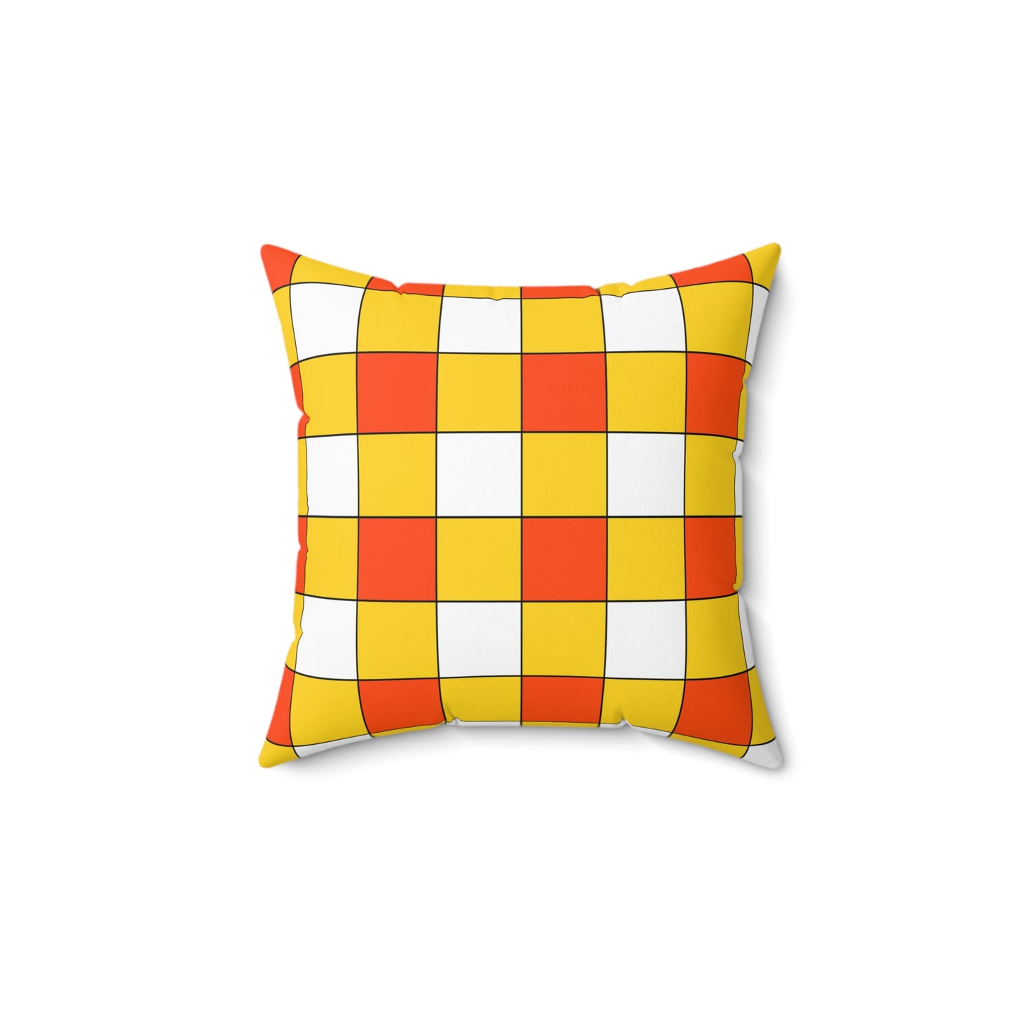 Bhutan Retro Check Cushion Pillow