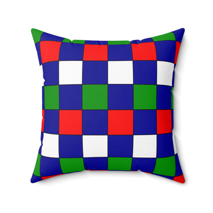 Gambia Retro Check Cushion Pillow