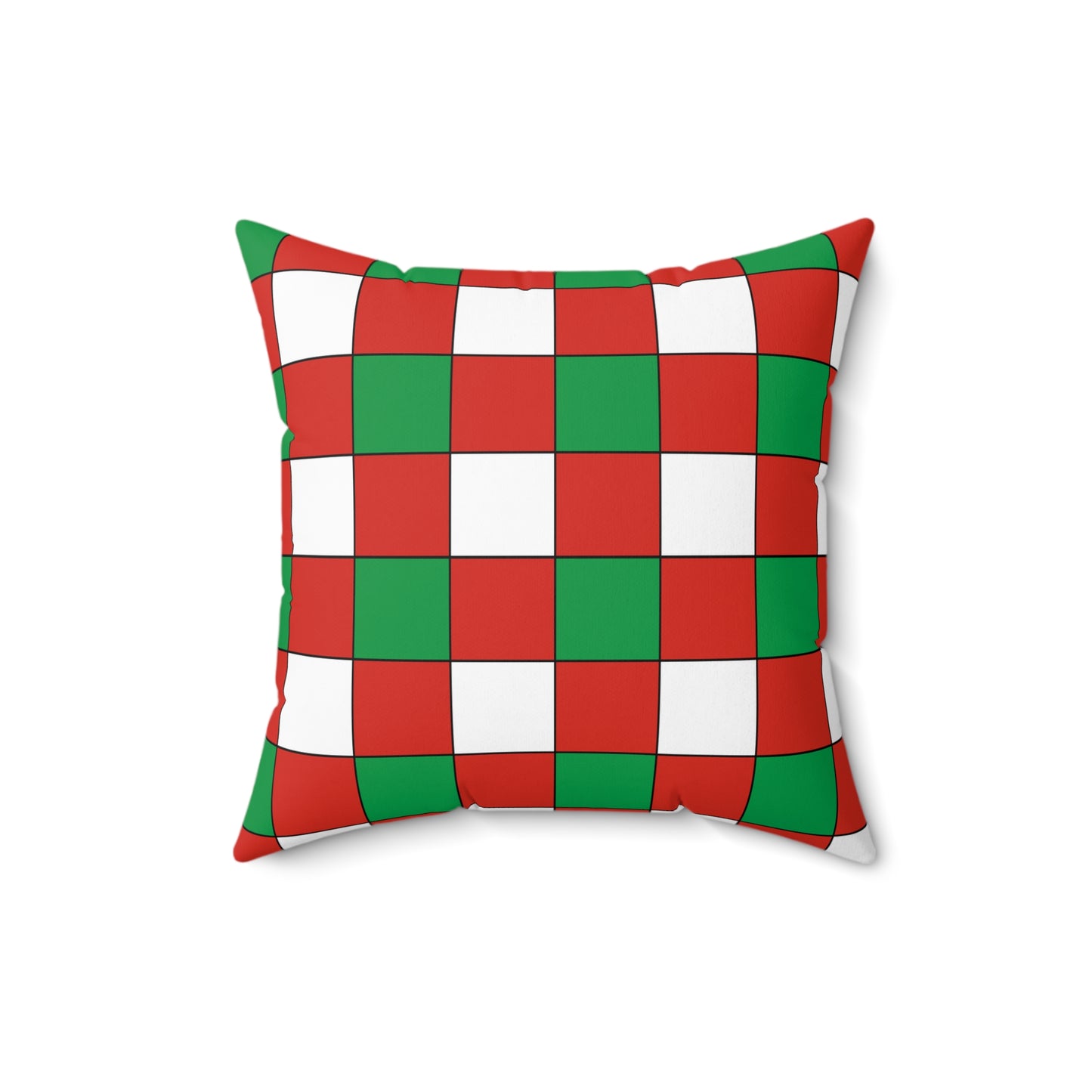 Pais Vasco Retro Check Cushion Pillow
