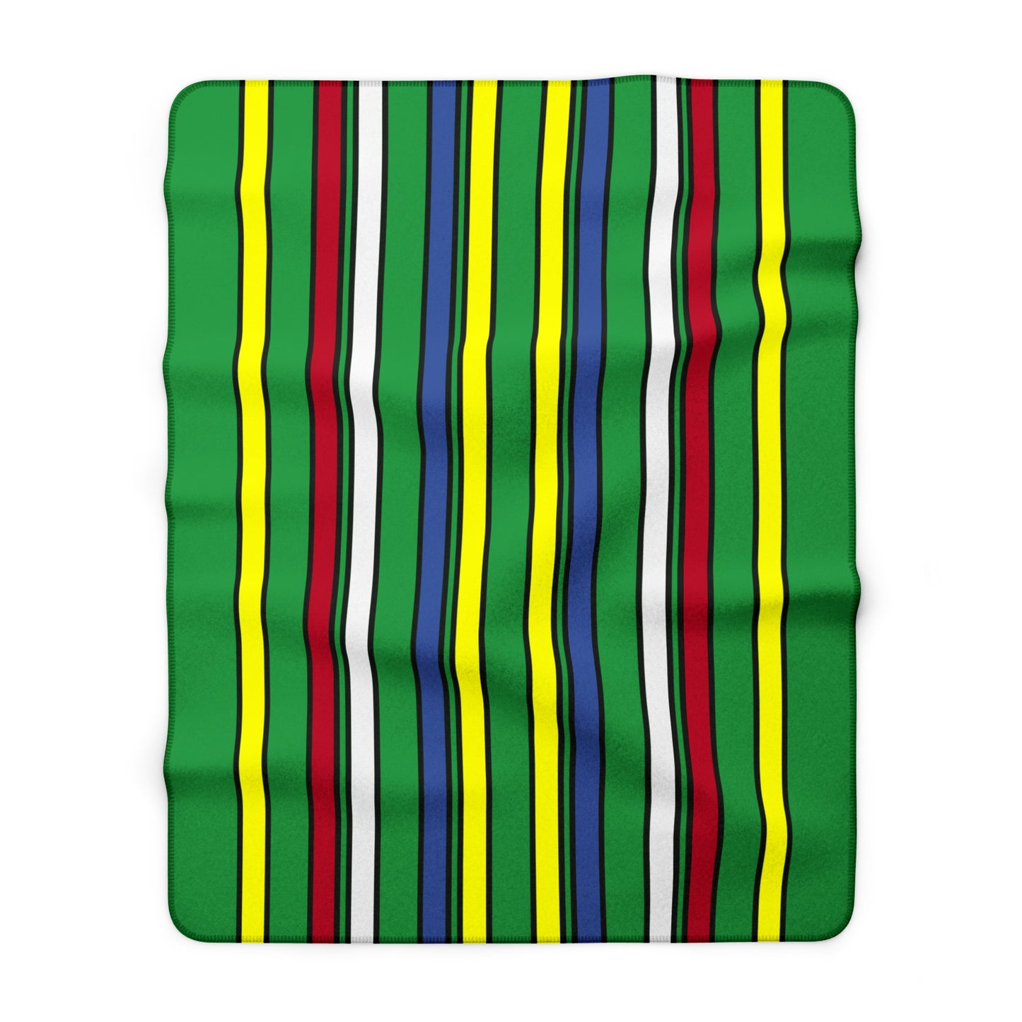 Comoros Retro Stripes Blanket Throw