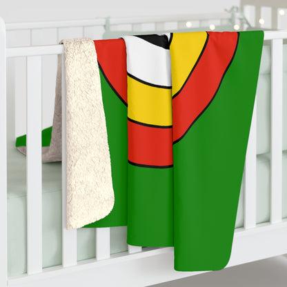 Dominica Retro Target Blanket Throw