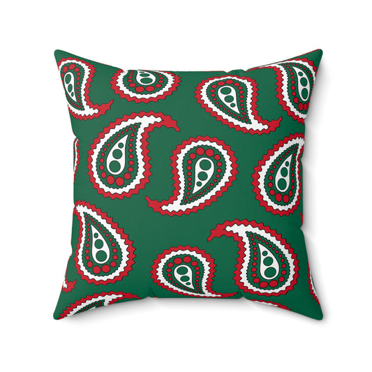 Mexico Retro Paisley Cushion Pillow