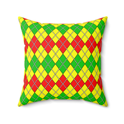 Congo Retro Argyle Cushion Pillow