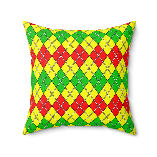Congo Retro Argyle Cushion Pillow