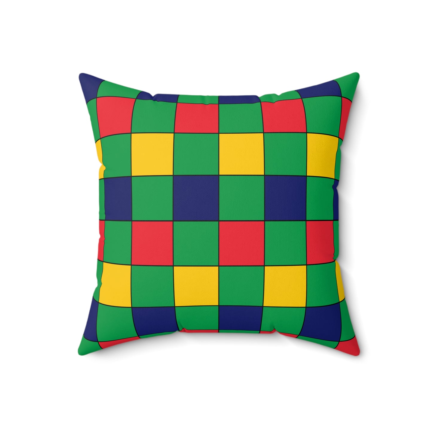 Mauritius Retro Check Cushion Pillow