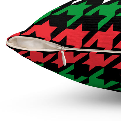Palestine Retro Houndstooth Cushion Pillow