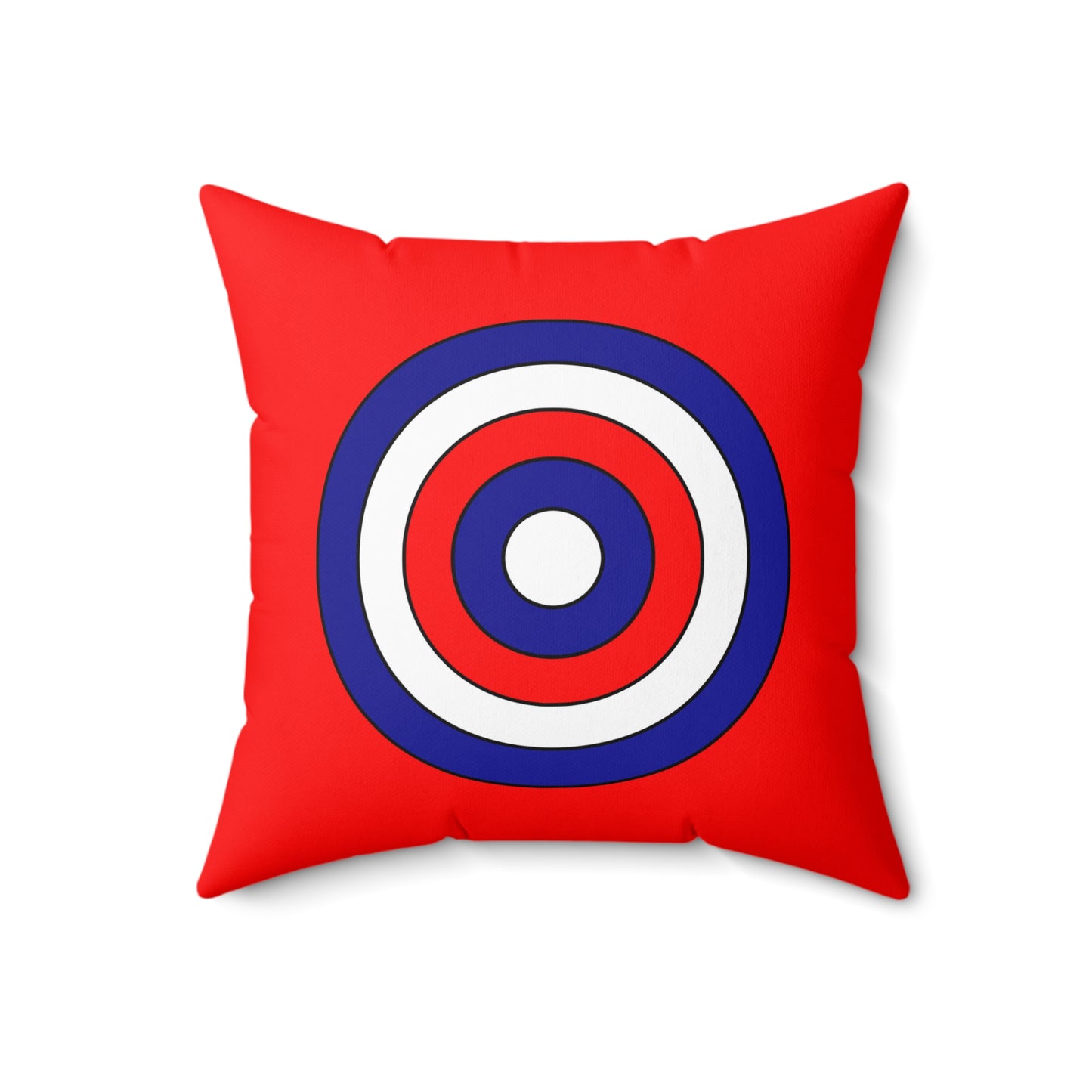 Croatia Retro Target Cushion Pillow