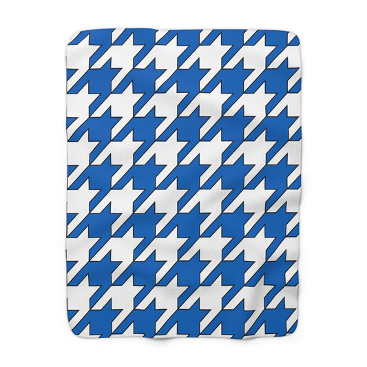 Scotland Retro Houndstooth Blanket Throw