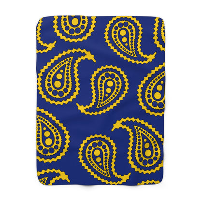 Tokelau Retro Paisley Blanket Throw