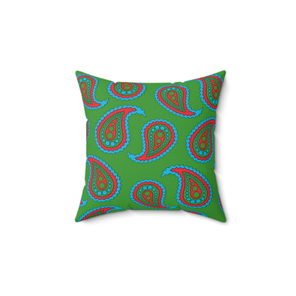 Azerbaijan Retro Paisley Cushion Pillow