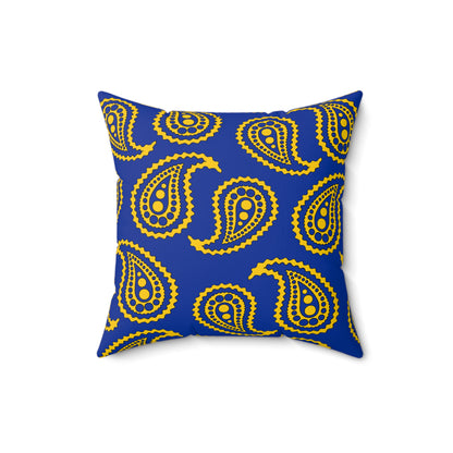 European Union Retro Paisley Cushion Pillow