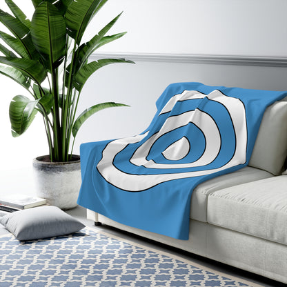 Guatemala Retro Target Blanket Throw