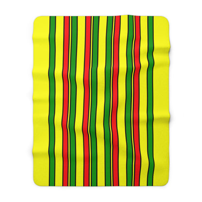 Mali Retro Stripes Blanket Throw