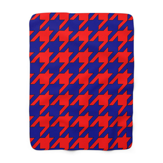 Taiwan Retro Houndstooth Blanket Throw