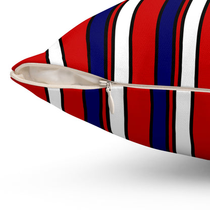 Liberia Retro Stripes Cushion Pillow