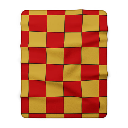 Montenegro Retro Check Blanket Throw