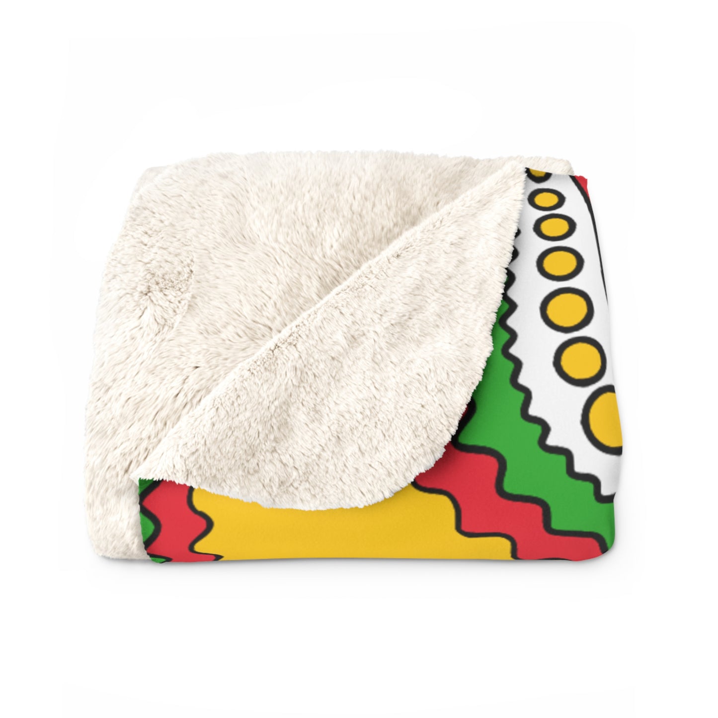 Myanmar Retro Paisley Blanket Throw