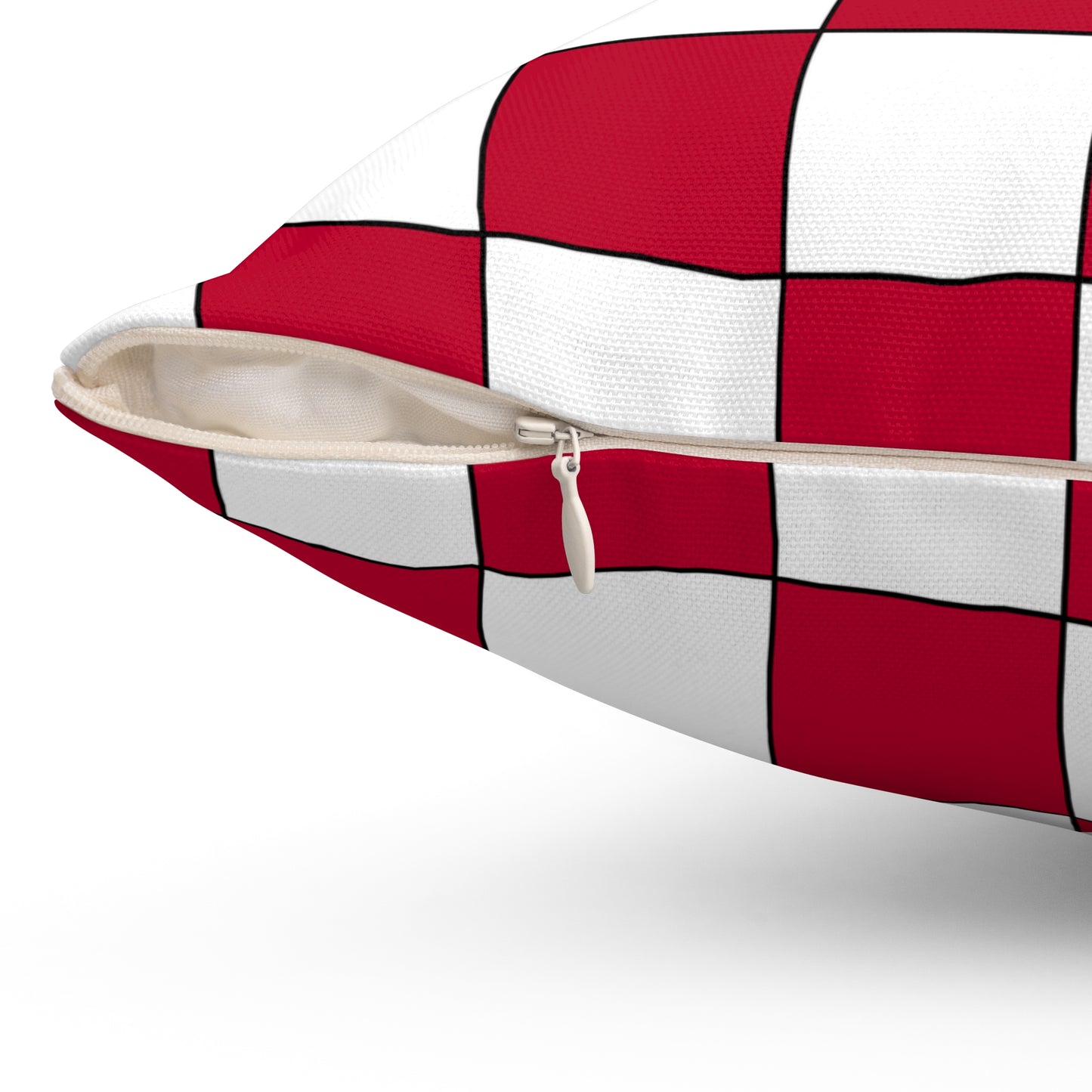 Japan Retro Check Cushion Pillow