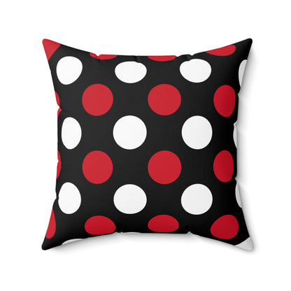 Iraq Retro Polka Dots Cushion Pillow