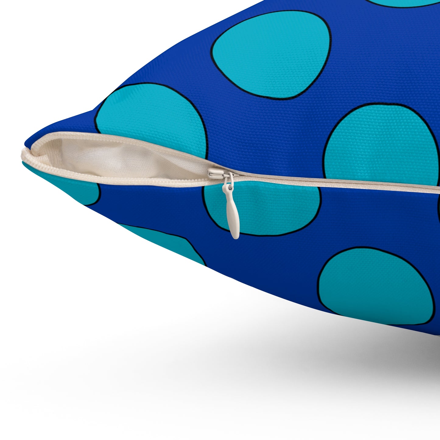 Pacific Islands Retro Polka Dots Cushion Pillow
