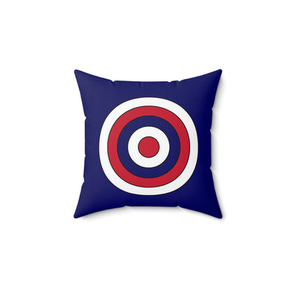 Cook Islands Retro Target Cushion Pillow