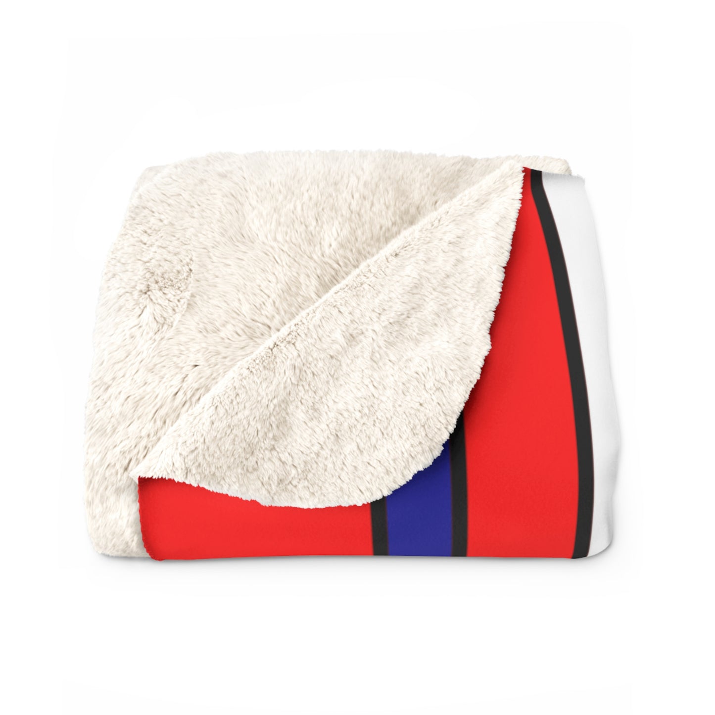 Croatia Retro Stripes Blanket Throw