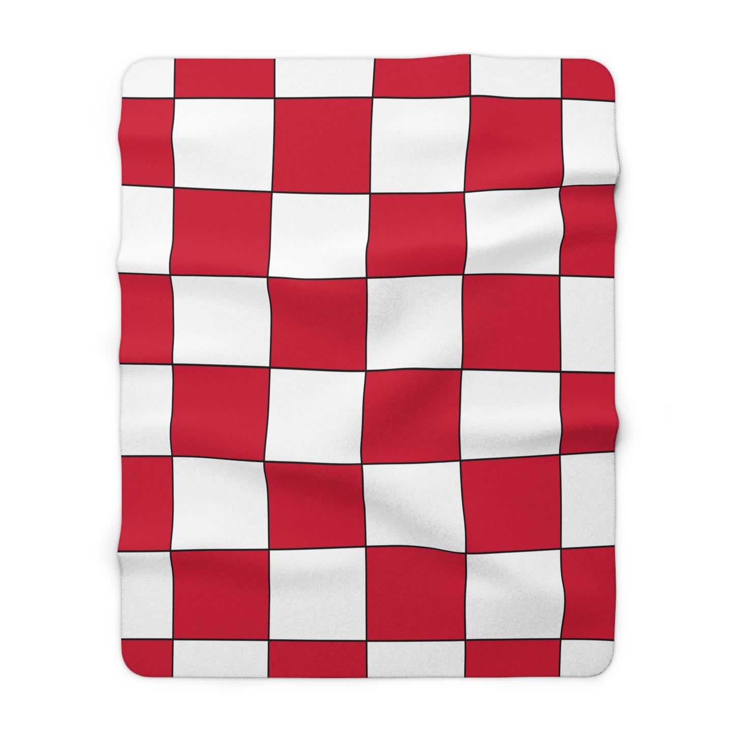Greenland Retro Check Blanket Throw