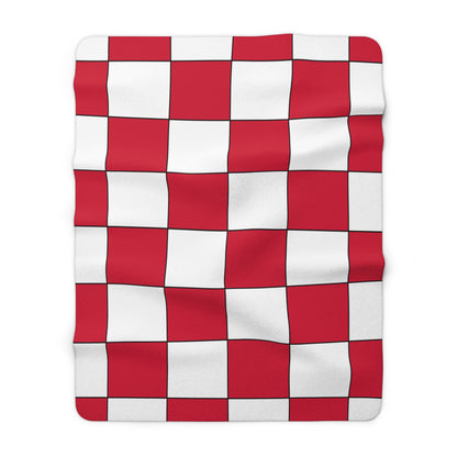 Greenland Retro Check Blanket Throw