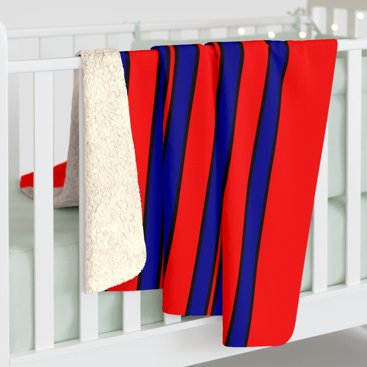 Taiwan Retro Stripes Blanket Throw