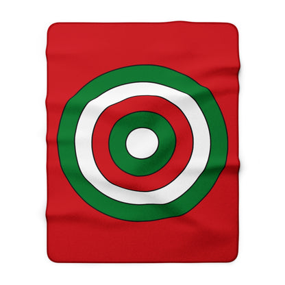Belarus Retro Target Blanket Throw