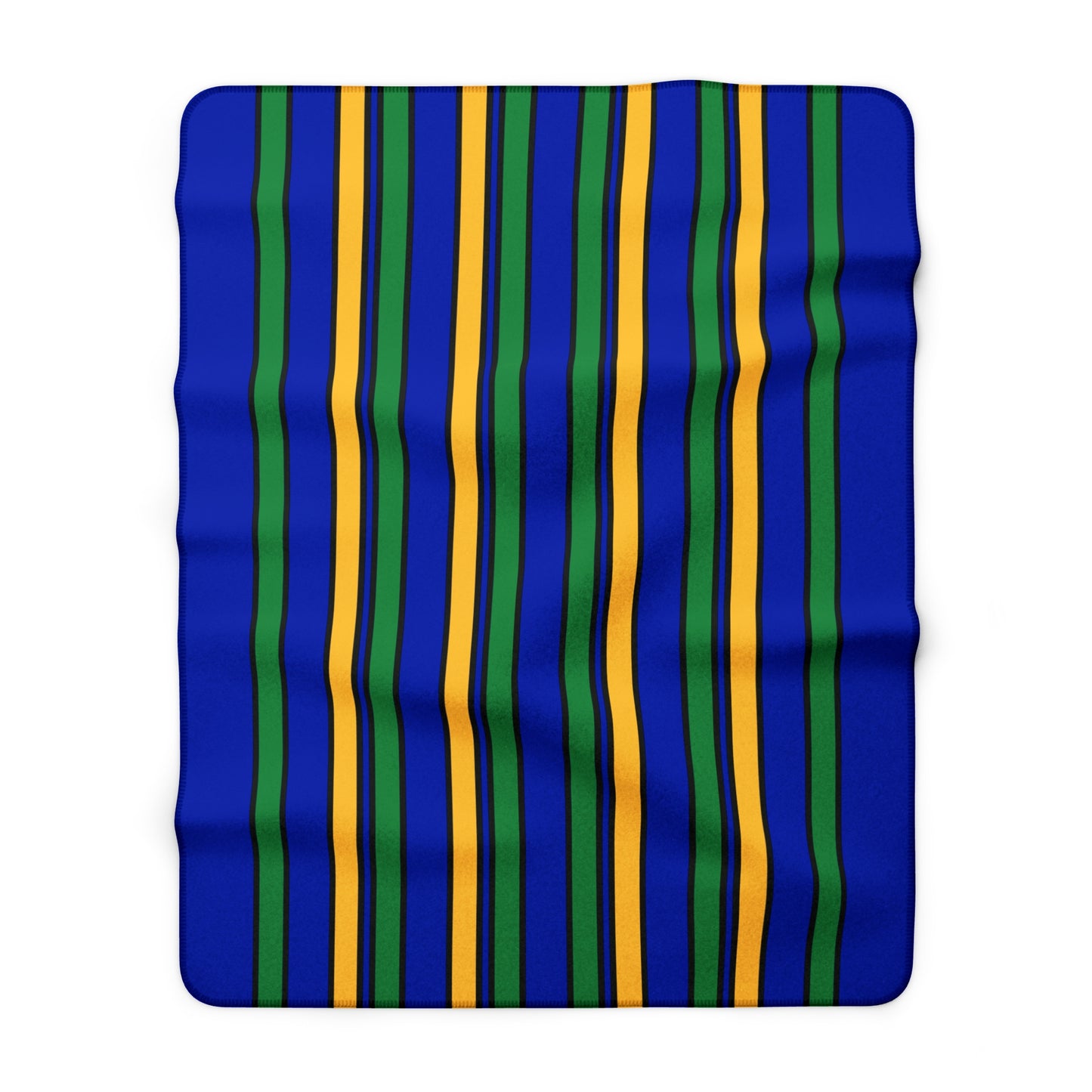 Christmas Island Retro Stripes Blanket Throw