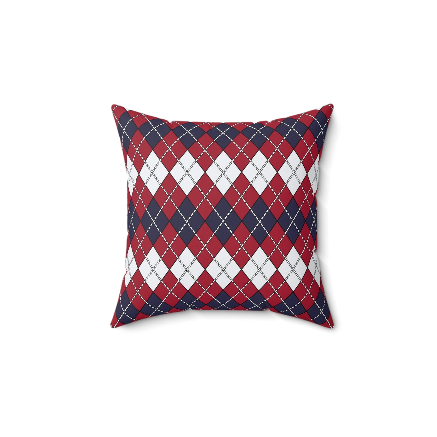 Thailand Retro Argyle Cushion Pillow