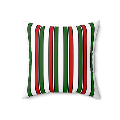 Tajikistan Retro Stripes Cushion Pillow