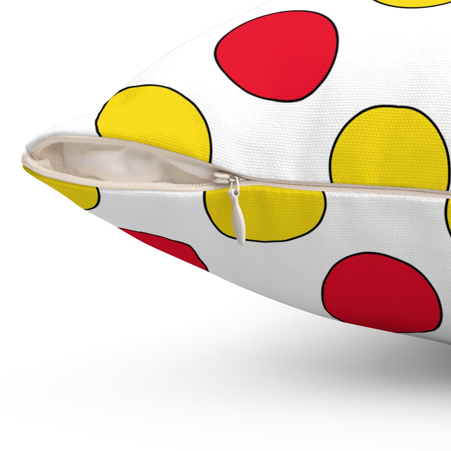 Guernsey Retro Polka Dots Cushion Pillow