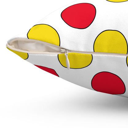 Guernsey Retro Polka Dots Cushion Pillow
