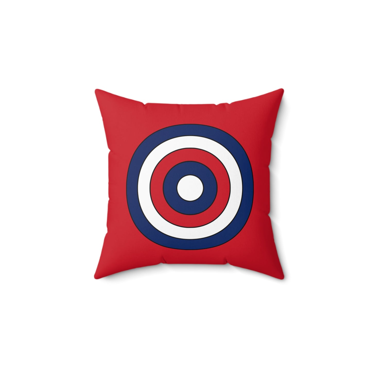 Lao Peoples Democratic Republic Retro Target Cushion Pillow