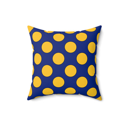 Barbados Retro Polka Dots Cushion Pillow