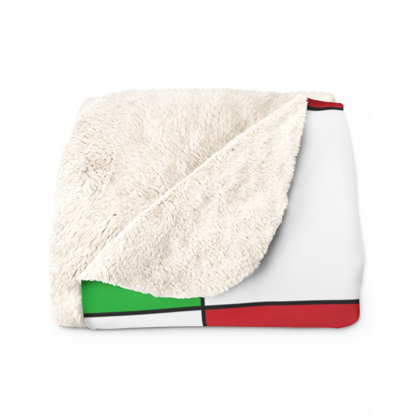 Burundi Retro Check Blanket Throw