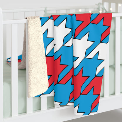 Luxembourg Retro Houndstooth Blanket Throw