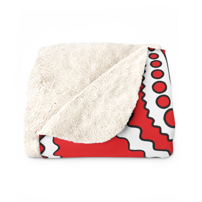 Indonesia Retro Paisley Blanket Throw