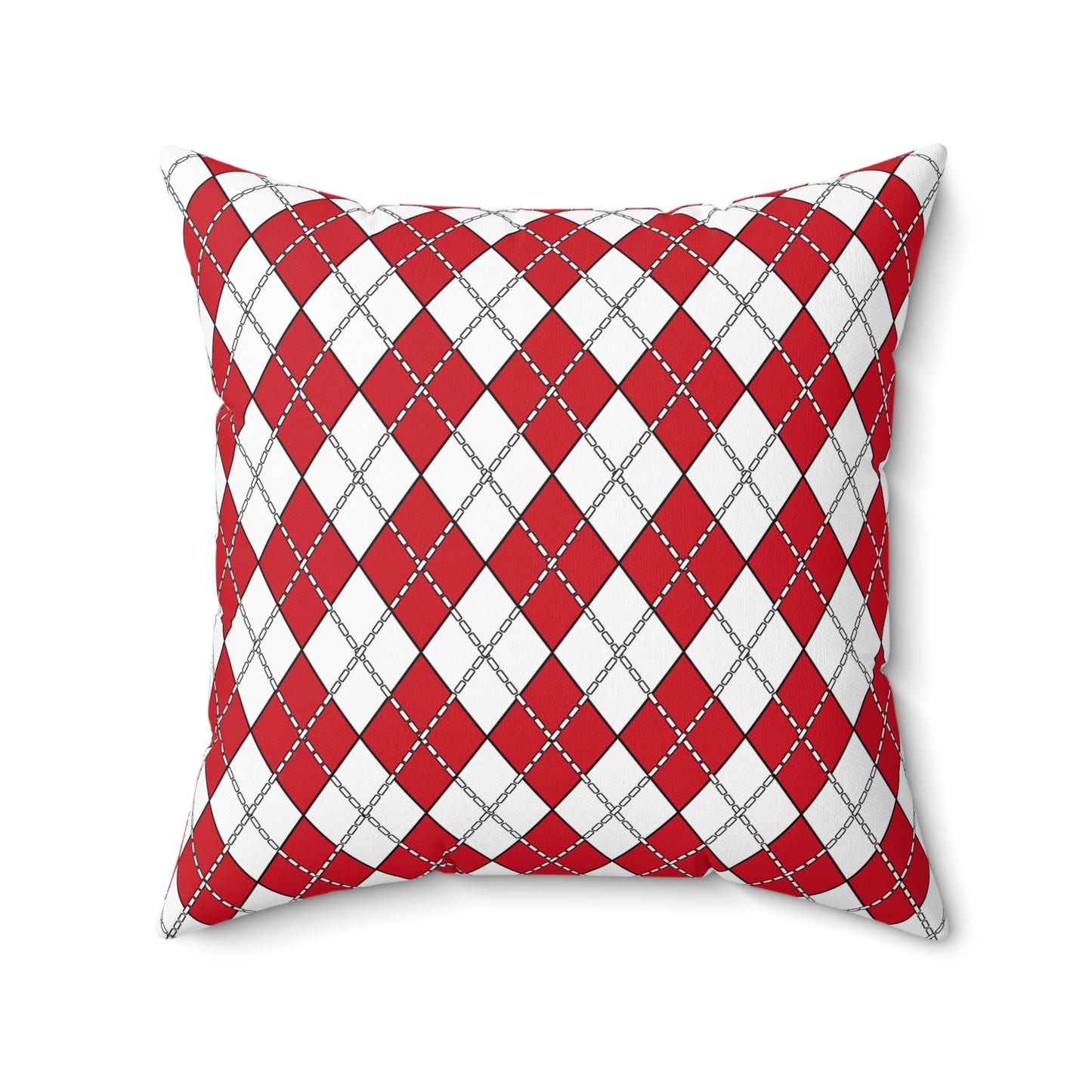England Retro Argyle Cushion Pillow