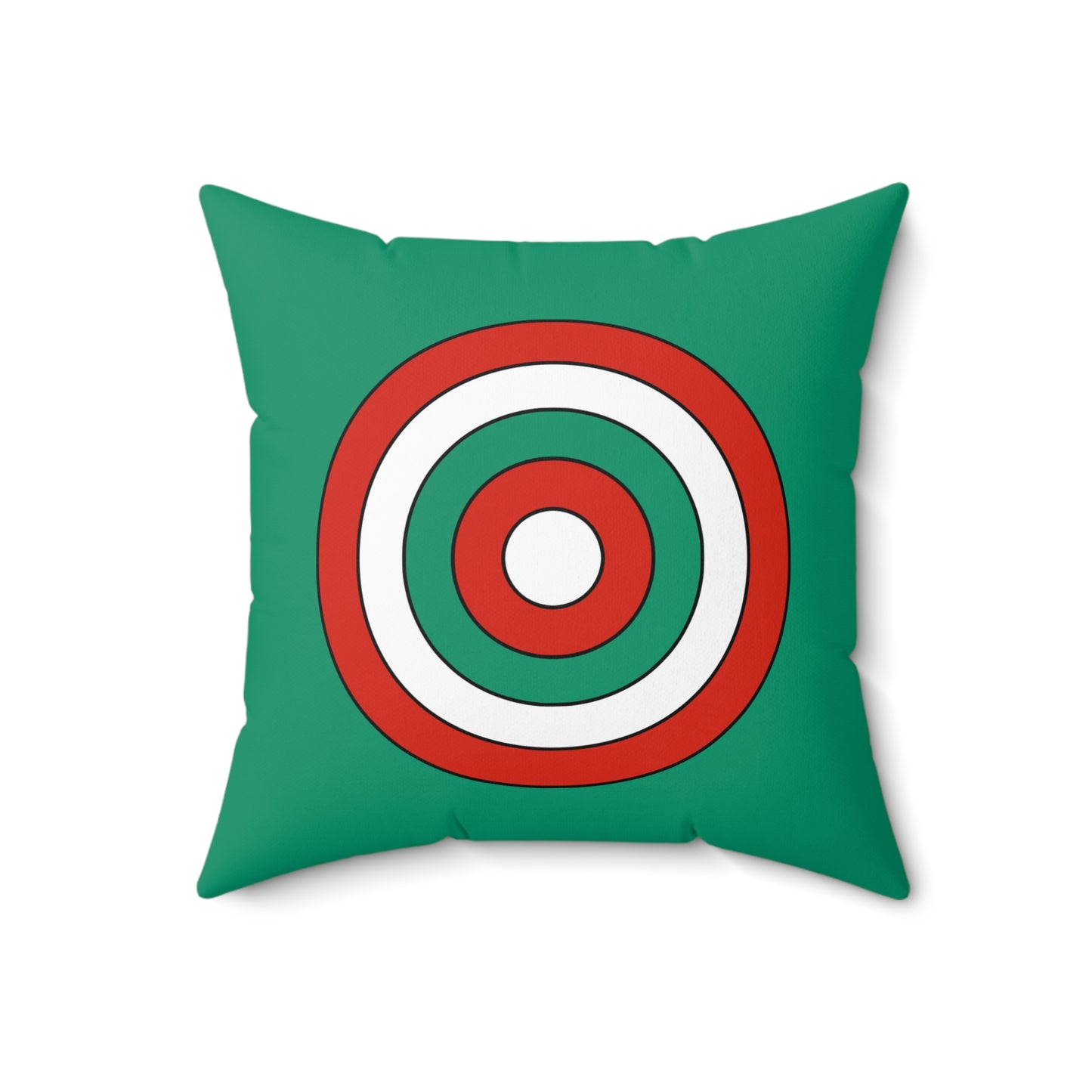 Bulgaria Retro Target Cushion Pillow