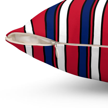 United Kingdom (UK) Retro Stripes Cushion Pillow
