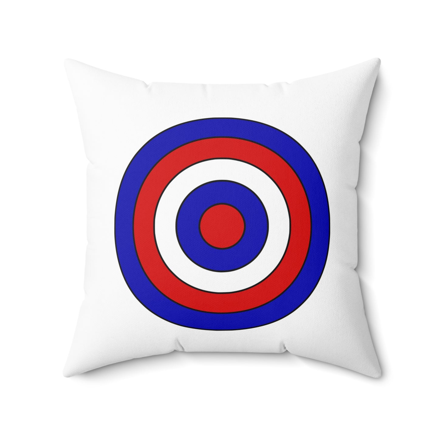 Costa Rica Retro Target Cushion Pillow