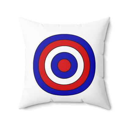 Costa Rica Retro Target Cushion Pillow