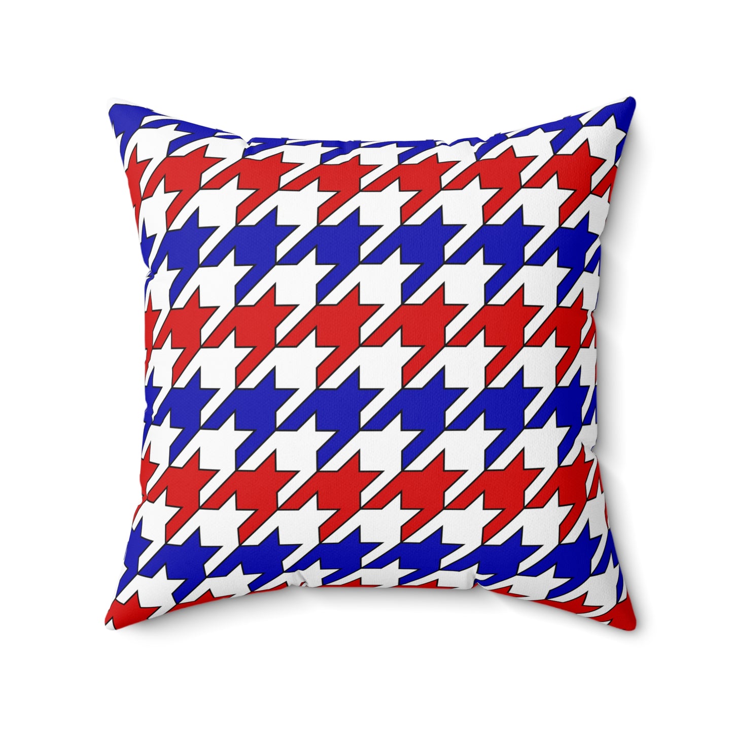 Costa Rica Retro Houndstooth Cushion Pillow