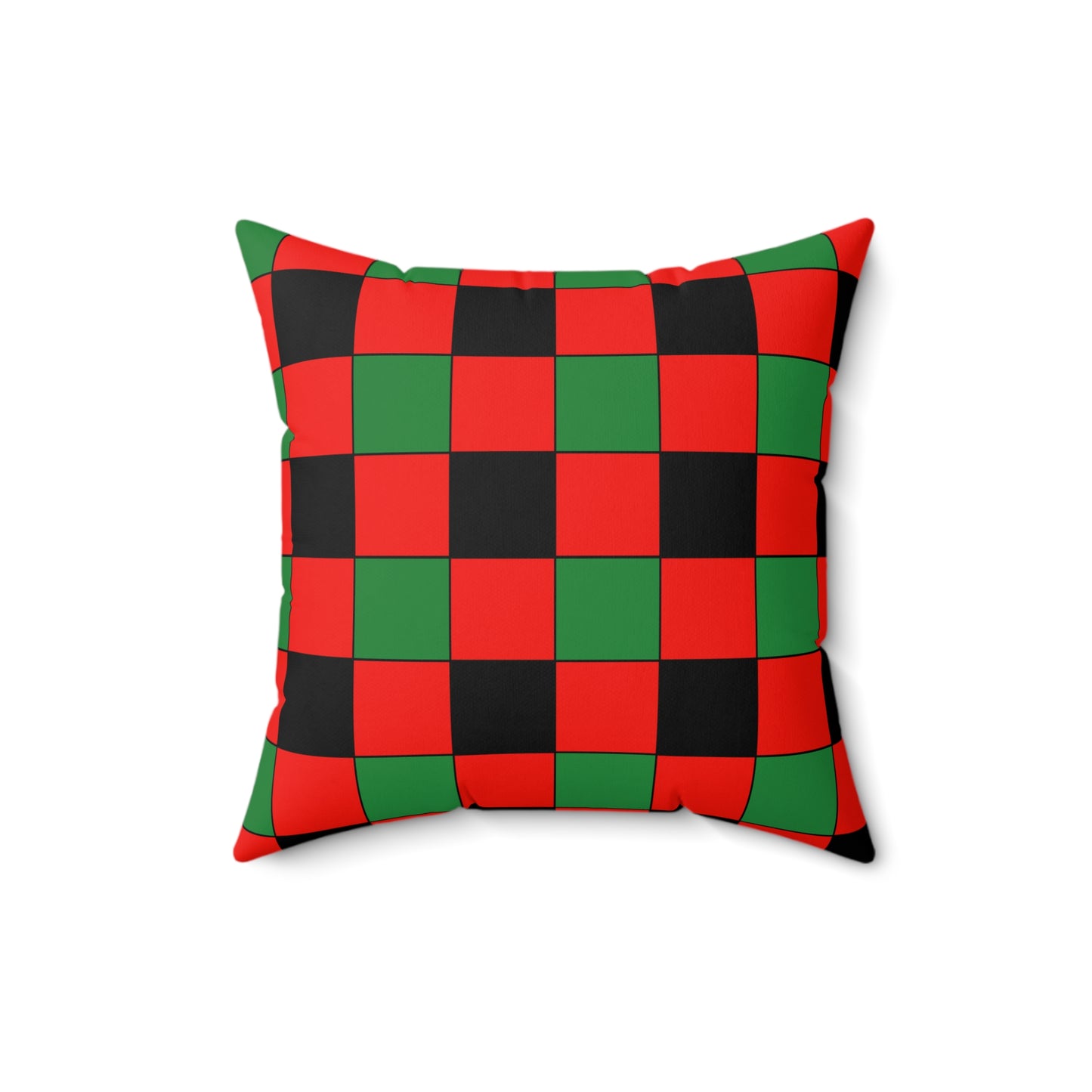 Malawi Retro Check Cushion Pillow