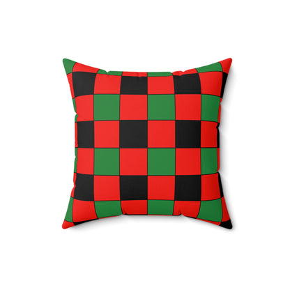 Malawi Retro Check Cushion Pillow